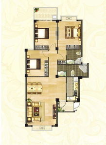 南平武夷山泰旭麒铭都4室2厅2卫户型解析